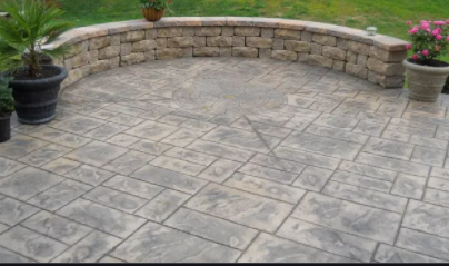 Maintain Your Stamped Concrete Patio In Vista