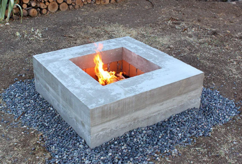 How To Install High-Resistant Concrete Fire Pit At Your Home Vista?