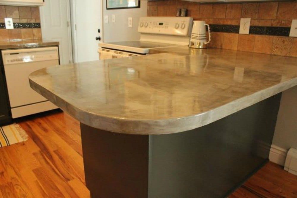 How To Use Concrete For Kitchen Countertop In Vista?